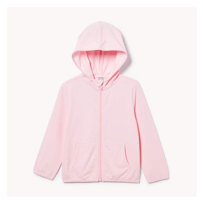 Toddler Girls' Active Mesh Hoodie